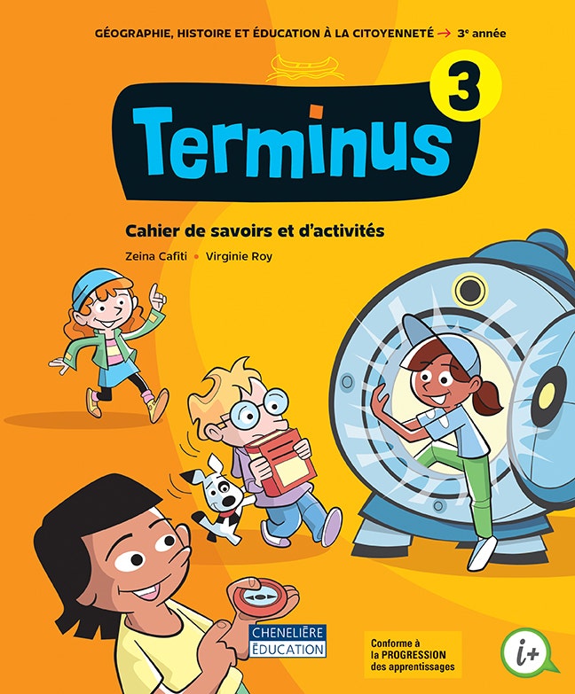 Terminus 3e année - Cahier d'apprentissage - version imprimée et numérique + act. interactives - 1 an1