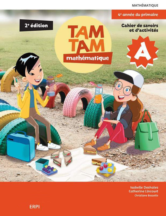 Tam Tam 4 - Cahiers de savoirs et d'activités A et B avec Les savoirs de TAM TAM, fascicules Je résous et ensemble numérique - Élève (12 mois)**