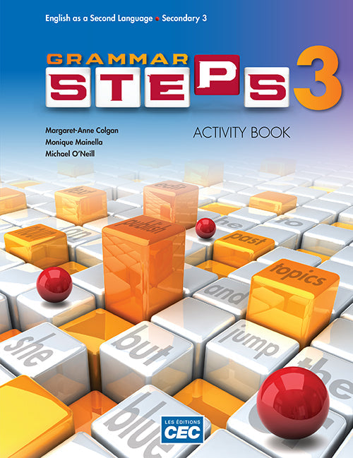 Grammar StepsSecondary 3 - Activity Book, print versionActivity Book 3 Secondary 3 Print version