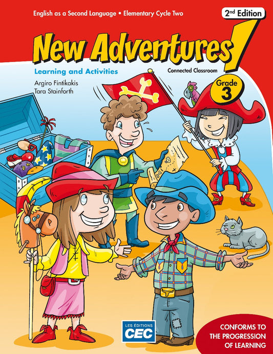 New Adventures|Grade 4 - Learning and Activities Book, 2nd Ed. - Free web version with teacher's access