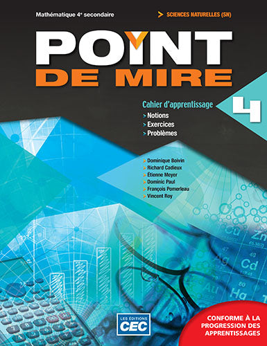 Point de mire 4e secondaireSN - Cahier d'apprentissageSN - Cahier d'apprentissage 4e secondaire Version papier