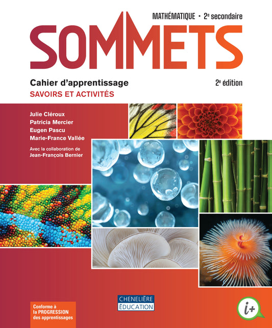 Sommets 2 - COMBO - Cahier d'apprentissage versions imprimée et numérique + activités int. - 1 an1
